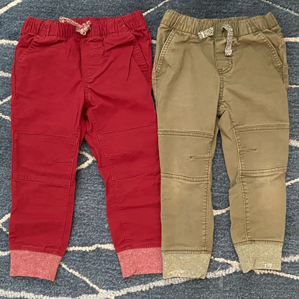 Cat & Jack jogger pants pair 3T